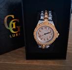 GG Luxe dames horloge NIEUW stainless steel, Staal, Nieuw, Ophalen of Verzenden, Goud