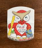 Oude valentijnskaarten 1950 (per stuk € 2,50), Verzenden, Zo goed als nieuw