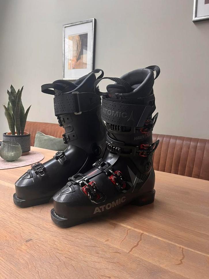 Atomic Hawx Ultra 130S – maat 27/27.5, Sport en Fitness, Skiën en Langlaufen, Gebruikt, Schoenen, Skiën, Atomic, Carve, 160 tot 180 cm