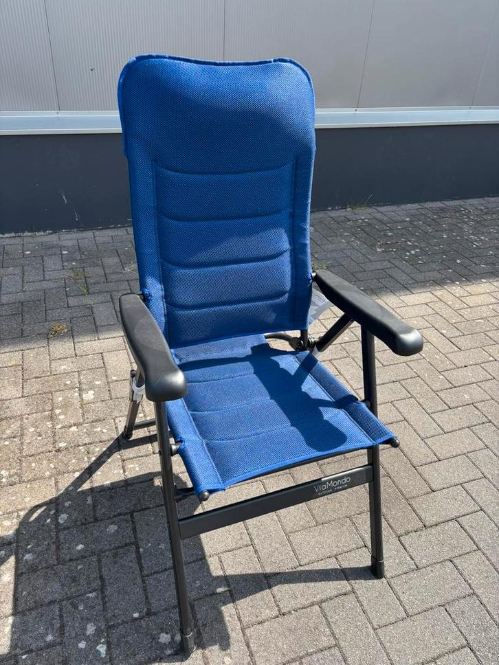 Premium stoel Piccolo Azul, Caravans en Kamperen, Kampeeraccessoires, Nieuw, Ophalen