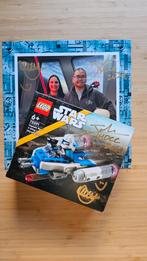 SIGNED Lego Star Wars Captain Rex Micro fighter 75391, Verzamelen, Star Wars, Ophalen of Verzenden, Zo goed als nieuw, Overige typen