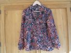zgan Bruin gevlekte blouse M, Ophalen of Verzenden, Zo goed als nieuw, Maat 38/40 (M), Bruin