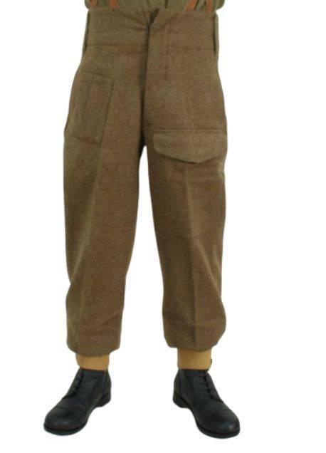 1937 bd battledress wool trouser, Verzamelen, Militaria | Tweede Wereldoorlog, Landmacht, Engeland, Ophalen of Verzenden