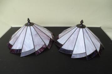 Plafonniere in Tiffany stijl  2x beschikbaar voor biedingen