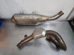 Akrapovic uitlaatsysteem ktm 450 sxf, Ophalen of Verzenden, Gebruikt
