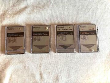 Roland PN-D50 memory cards beschikbaar voor biedingen