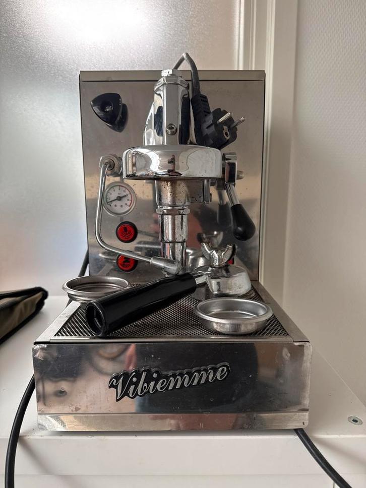 Vibiemme E61 Espressomachine, Witgoed en Apparatuur, Koffiezetapparaten, Gebruikt, Gemalen koffie, Espresso apparaat, 2 tot 4 kopjes