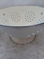 Emaille vergiet creme, Antiek en Kunst, Ophalen of Verzenden