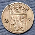 Holland 2 stuivers 1763 Km 48, Vóór koninkrijk, Verzenden, Zilver, Overige waardes