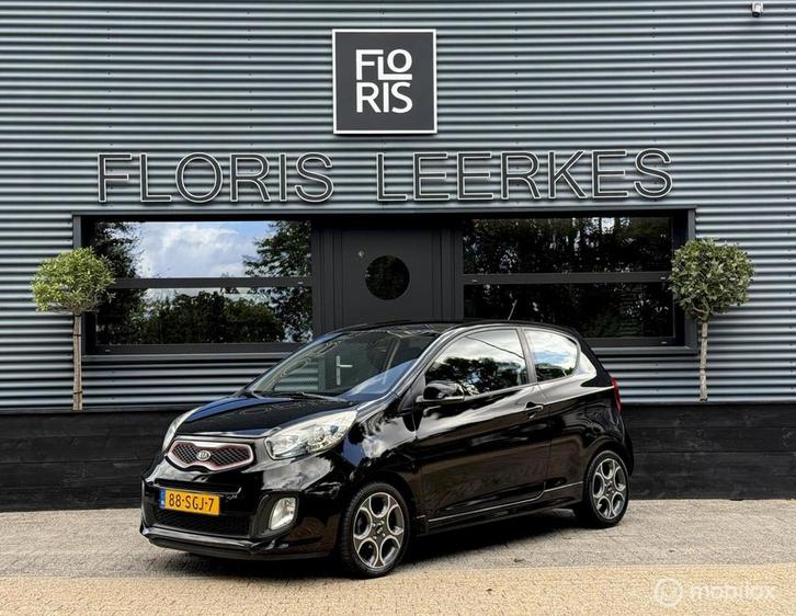 Kia Picanto 1.2 CVVT | GT Line | Led | Nieuwe APK !, Auto's, Kia, Bedrijf, Te koop, Picanto, ABS, Airbags, Airconditioning, Alarm