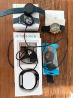Diverse Horloges - Samsung, Fitbit, Emporio Armani, Ophalen, Gebruikt, Hartslag, Zwart