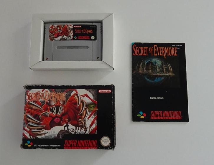 Secret Of Evermore voor Super Nintendo, Spelcomputers en Games, Games | Nintendo Super NES, Zo goed als nieuw, Role Playing Game (Rpg)