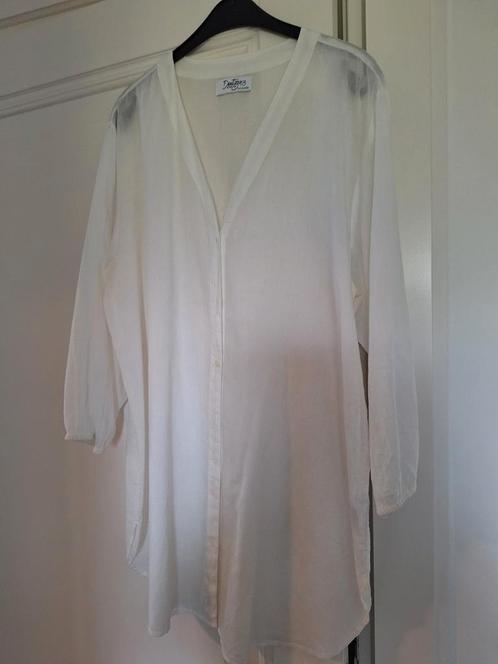 DOUTZEN Blouse offwhite,  mt XL (44), Kleding | Dames, Blouses en Tunieken, Zo goed als nieuw, Maat 46/48 (XL) of groter, Ophalen of Verzenden