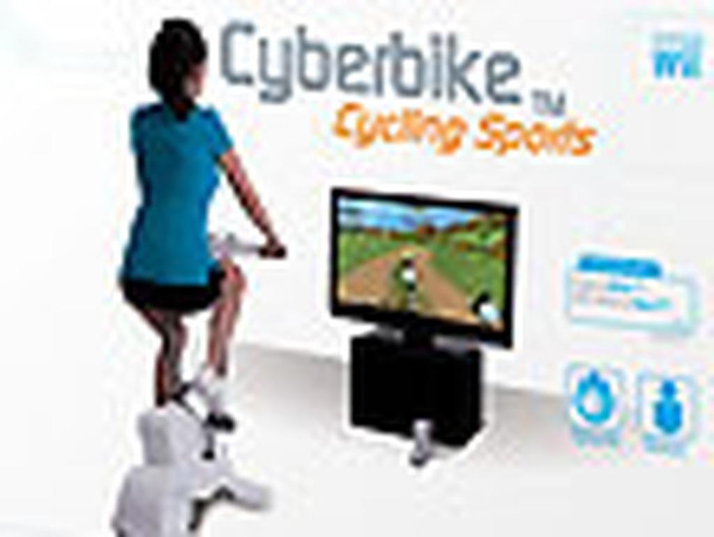 Nintendo Wii Cyberbike Cycling Sports, inclusief spel, Ophalen, Gebruikt, 1 speler, Sport