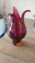 Murano tulp vaas, Ophalen of Verzenden