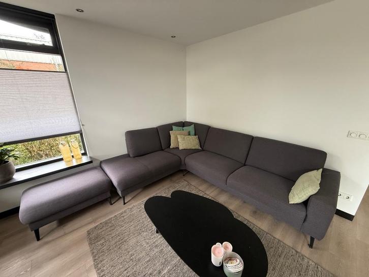 Hoekbank, Huis en Inrichting, Banken | Bankstellen, Gebruikt, Hoekbank, Vierpersoons of meer, 250 tot 300 cm, Minder dan 75 cm