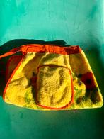 Retro schort keukenschort geel bloem jaren 60/70 Springmaid, Ophalen of Verzenden, Overige typen