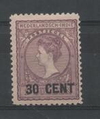 A422 Ned.Indie 141a ongebruikt met plakker, Postzegels en Munten, Postzegels | Nederlands-Indië en Nieuw-Guinea, Nederlands-Indië