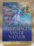Orakelkaarten 'Fluisteringen van de natuur', Angela Hartfield, Overige typen, Ophalen of Verzenden, Zo goed als nieuw