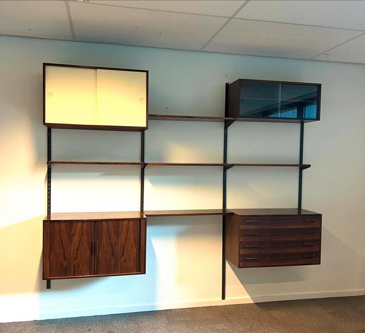 Kai Kristensen wandsysteem - vintage 60’s, Huis en Inrichting, Kasten | Wandmeubels, Verzenden
