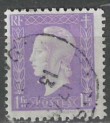 Frankrijk 1945 - Yvert 689 - Marianne de Dulac (ST) beschikbaar voor biedingen