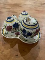 A. Bonte Schoonhoven Peper, Zout & Suikerstel, Antiek en Kunst, Antiek | Keramiek en Aardewerk, Ophalen of Verzenden