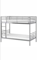 Metalen Stapelbed  ikea- Ideaal voor Kinderen! 3×personen, Huis en Inrichting, Gebruikt, 90 cm, Eenpersoons, 160 tot 180 cm