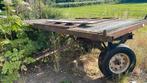 Platte wagen, Zakelijke goederen, Agrarisch | Werktuigen, Ophalen, Transport