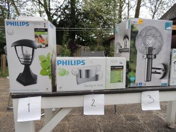  	 NIEUWE buitenlampen diverse. Nu 10,00 per stuk. beschikbaar voor biedingen