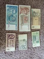 Lot 6 bankbiljetten, Postzegels en Munten, Bankbiljetten | Europa | Niet-Eurobiljetten, Ophalen of Verzenden, Overige landen
