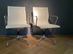 Vitra style bureaustoelen wit 2st., Ophalen, Gebruikt, Wit, Bureaustoel