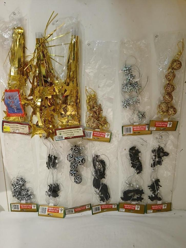 Partij Kerst Decoratie, Diversen, Kerst, Nieuw, Ophalen of Verzenden