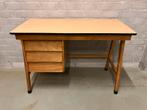 Vintage formica bureau, Huis en Inrichting, Bureaus, Ophalen, Gebruikt, Nvt, Bureau