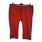 Driekwart broek rood 2XL, Ophalen of Verzenden, Zo goed als nieuw, Rood, Broek of Spijkerbroek