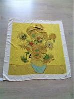 Vincent van Gogh 100% zijden sjaal handgemaakt origineel, Kleding | Dames, Ophalen of Verzenden, Zo goed als nieuw, Sjaal