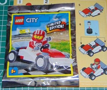 Lego City raceauto met coureur - limited edition beschikbaar voor biedingen