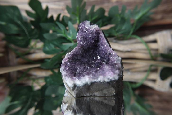 Amethist #0551 mineraal edelsteen, Verzamelen, Mineralen en Fossielen, Ophalen of Verzenden