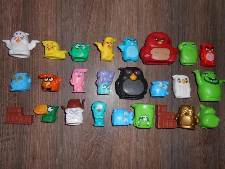 Angry birds 0,35 euro per stuk, Verzamelen, Poppetjes en Figuurtjes, Zo goed als nieuw, Ophalen of Verzenden