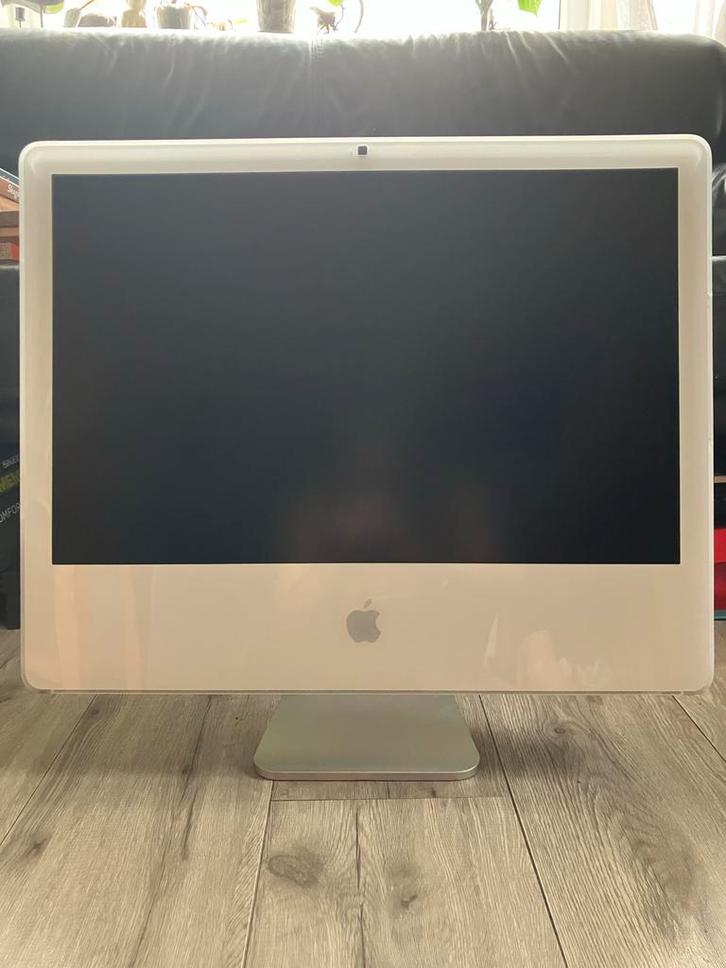 iMac 2006 (macOS 10.5 / leopard), Computers en Software, Monitoren, Gebruikt, 60 Hz of minder, DVI, Ingebouwde speakers, LED, Overige resoluties