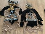 Viking kostuum set  man en vrouw, Ophalen of Verzenden, Zo goed als nieuw, 110 t/m 116, Jongen of Meisje