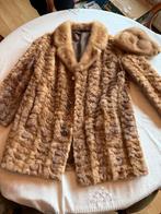 Vintage bondjas en muts van nerts - jaren 60, Ophalen, Gedragen, Maat 38/40 (M), Bruin