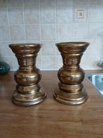 kandelaars, Huis en Inrichting, Woonaccessoires | Kandelaars en Kaarsen, Ophalen of Verzenden, Gebruikt, Overige materialen, Minder dan 25 cm