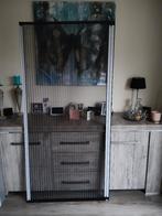 Hordeur plisse, Doe-het-zelf en Verbouw, Deuren en Horren, Ophalen, 80 tot 100 cm, Hordeur, Minder dan 200 cm