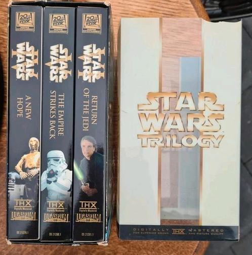 Vintage STARWARS box-set VHS, Cd's en Dvd's, VHS | Film, Gebruikt, Science Fiction en Fantasy, Ophalen of Verzenden