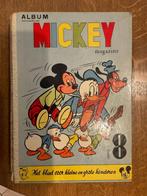 Verzamelalbum Mickey magazine nr 8 - 50s, Verzamelen, Disney, Verzenden, Mickey Mouse, Zo goed als nieuw, Overige typen