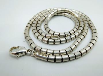 Zilveren slangenketting, Friedrich Binder, 45,5 cm. beschikbaar voor biedingen