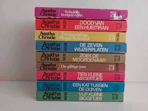Agatha Christie - 9 Detective boeken. € 1,50 per stuk, Boeken, Detectives, Gelezen, Ophalen of Verzenden