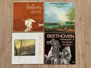 Vier LP's/Vinyl - Beethoven beschikbaar voor biedingen