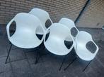 5 stoelen van republic of fritz hansen, Ophalen of Verzenden, Zo goed als nieuw, Wit, Vijf, Zes of meer stoelen