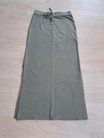 *** Mooi vallende mosgroene katoenen lange rok zgan, Maat 38/40 (M), Turquoise, Ophalen of Verzenden, Zo goed als nieuw